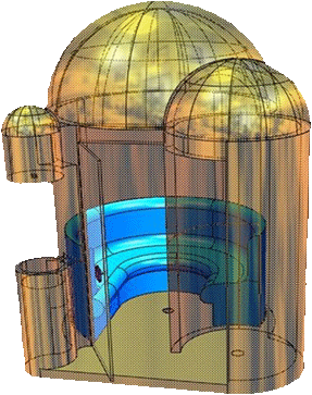 Dampfbad-Dome